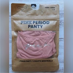 NWT Victoria’s Secret Pink Period Panty size large
